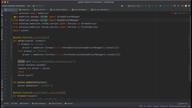 Pytest-Selenium Framework 19 - Farklı tarayıcı ile test etme смотреть онлайн