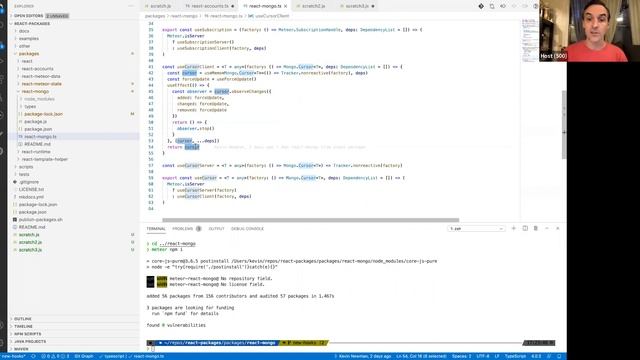 Tight React hooks for Meteor data смотреть онлайн