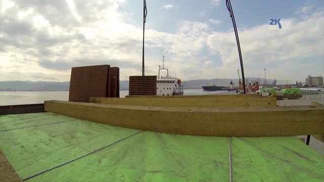 Transshipment Operations to Caspian Sea - Project Shipping Services - Sea port Logistics смотреть онлайн