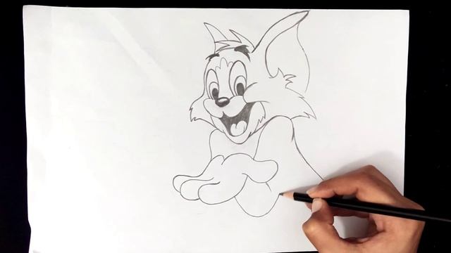 How To Draw Tom and Jerry ||Easy Cartoon Drawing For Beginners смотреть онлайн