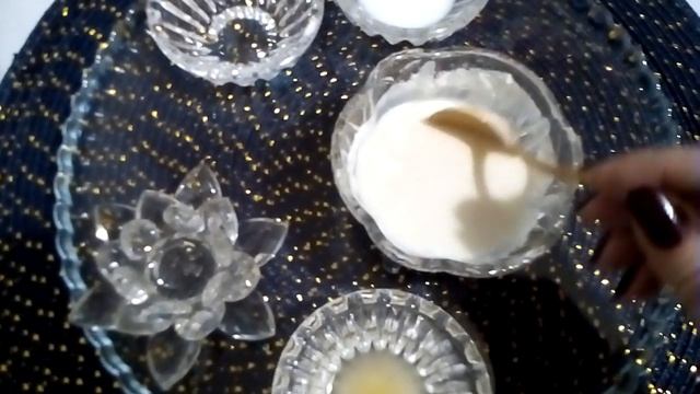 Маска для лица из рисовой муки.