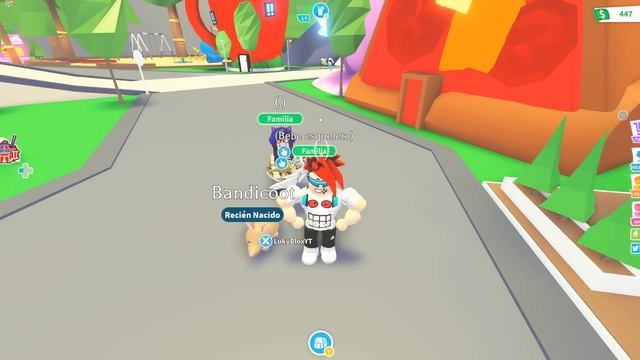 Rutina de Papás en Adopt Me | Adoptamos un Bebe Travieso | Juegos Roblox en Español смотреть онлайн