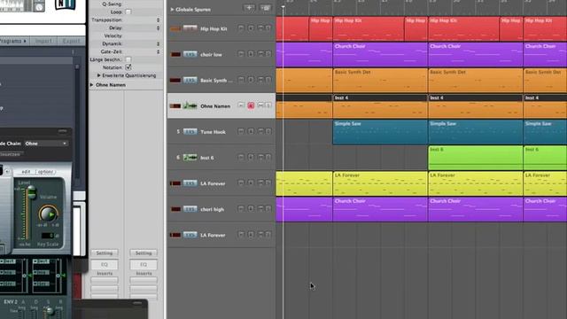 Club Beat on Logic Pro 9 - No Samples смотреть онлайн