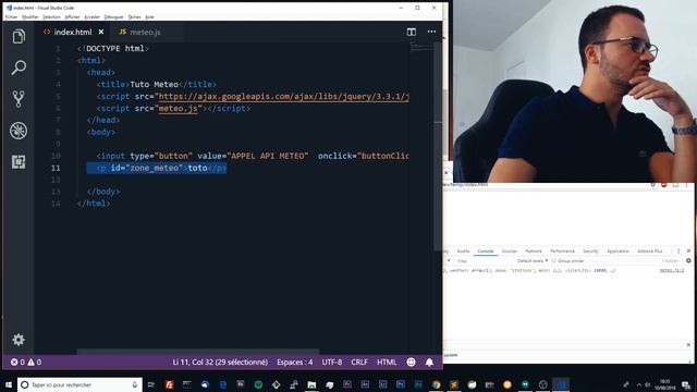 API MÉTÉO : COMMENT APPELER DES API EN JAVASCRIPT ? смотреть онлайн