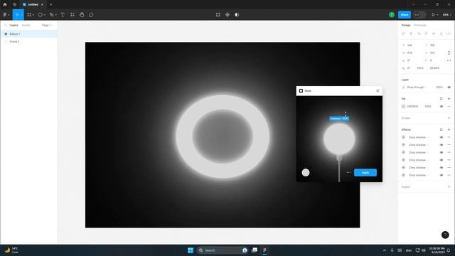Glow Effect on Figma ! смотреть онлайн