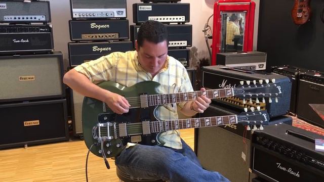 Gibson Custom Double neck, incredible!!!! смотреть онлайн