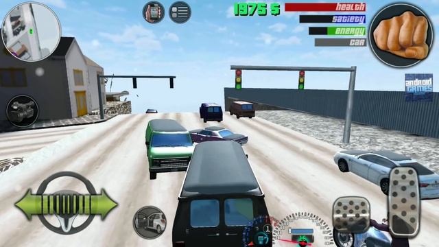 Crazy Drive In City | Open World Game With A Lot Of Cars - Android Gameplay смотреть онлайн