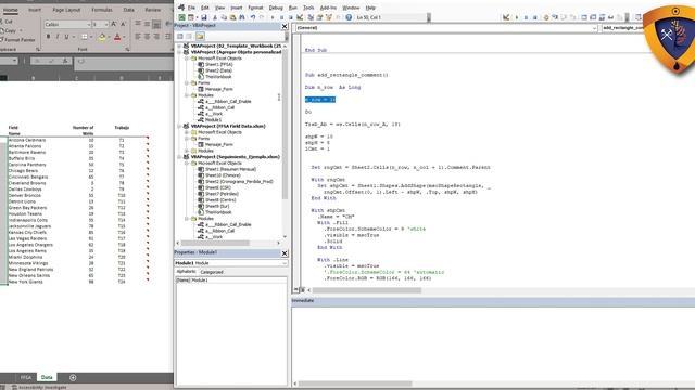 Agregar objeto texto sobre tooltip de comentario MS Excel VBA смотреть онлайн