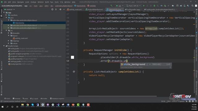 Android Tutorial - Multiple Video in Recycler View смотреть онлайн