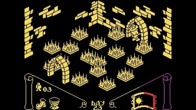 Knight Lore (Ultimate, 1985) MSX [404] Walkthrough Comentado смотреть онлайн
