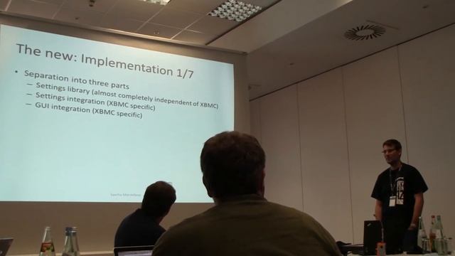 XBMC DevCon 2013 - Day 1, Part 3 - Settings presentation смотреть онлайн