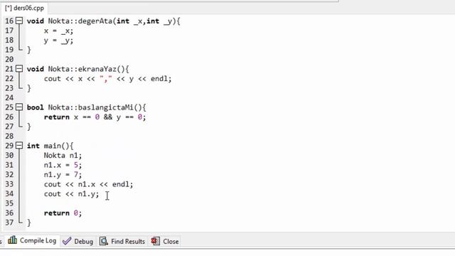 C++ ile (OOP) Nesne Yönelimli Programlama : Erişim Belirteçleri (Public - Protected - Private ) смотреть онлайн