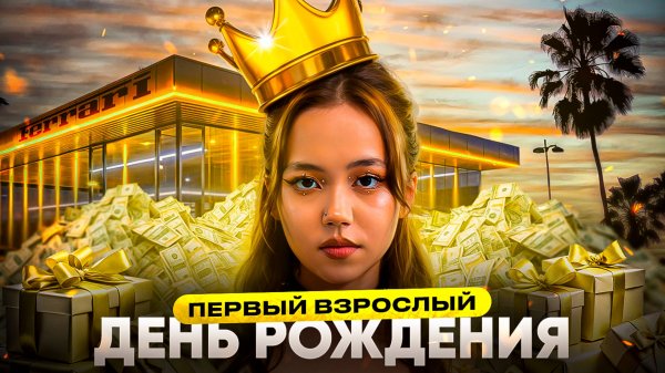 Мой первый др по-взрослому. 16+ / Мария ОМГ Влог