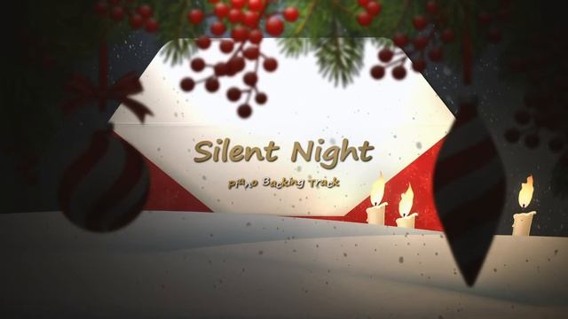 "Silent Night" B.Dur | Jazz Piano | Play Along | Backing Track смотреть онлайн