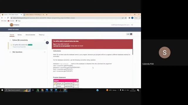 DBMS Remedial Session 1 смотреть онлайн