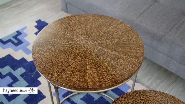 Hammary Hidden Treasures T73317-00 Nest of Tables - Product Review Video смотреть онлайн