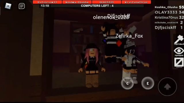 Побег от Кристины в бункере?❤//Flee The Facility//Roblox смотреть онлайн