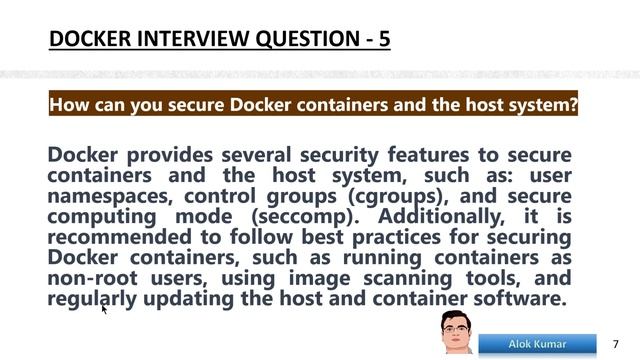 Docker .. Interview Question with Answer Part-1 #Docker #DevOps @alokkumar смотреть онлайн