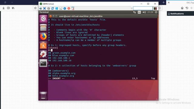 Installing & Basics of Ansible on eve-ng смотреть онлайн