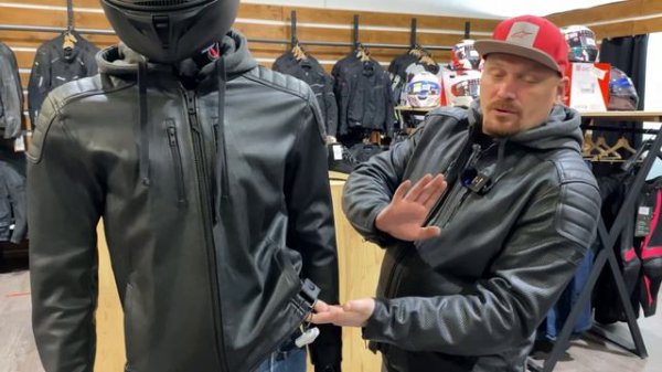 Кожаная Мотокуртка Rebelhorn Impala Стильная Универсальная Козья Кожа | MotoStyles.ru