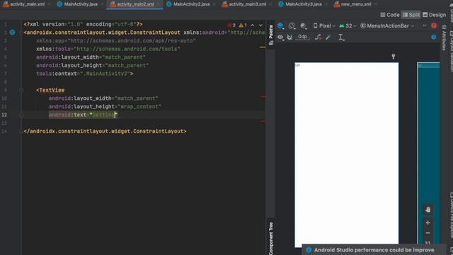 Option Menu in ActionBar | TechViewHub | Android Studio смотреть онлайн