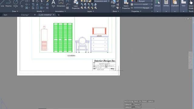 Creating A Viewports in AutoCAD | Model Space -vs- Paper Space | смотреть онлайн