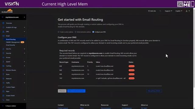 Change Name Servers In Cloudflare | Create a free custom email! смотреть онлайн