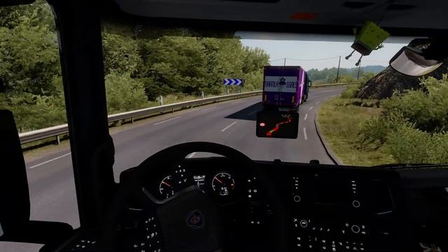 1.39 | Scania 370S Tandem | Euro Truck Simulator 2 | Logitech G920 смотреть онлайн