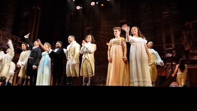 Hamilton Australia Sydney show Curtain 2022 up close JJ as Burr смотреть онлайн