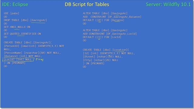 JPA Entiry 1 to 1 | Part 2 - DB Schema | JavaEE EJB JPA Tutorials #33 смотреть онлайн