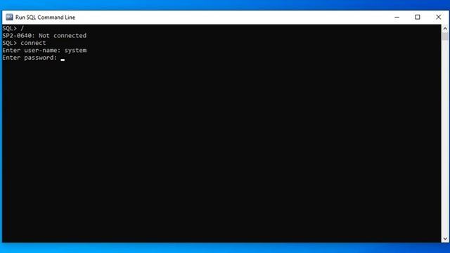 NOT CONNECTED SQL | | SQL || DBMS || RDBMS смотреть онлайн