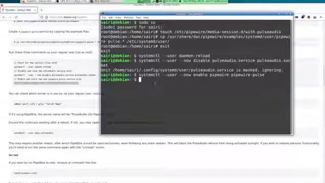 install pipewire menggantikan pulseAudio debian 11 смотреть онлайн