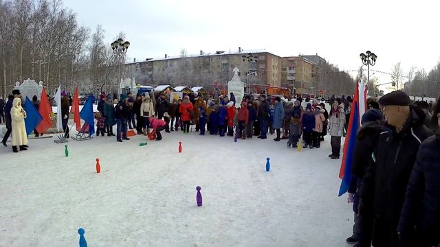 Нижневартовск, Проводы зимы, Масленица, площадь Нефтяников. смотреть онлайн