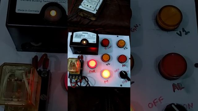 LME22.331A2 Siemens Gas Burner Controller Sequence Checking on a Test-Bench смотреть онлайн