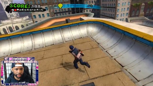 Tony Hawk American Wasteland Walkthrough Part 14 - BMX Widowz-style смотреть онлайн