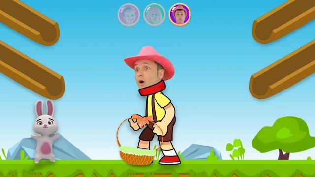 Поймай яйцо - развивающая детская песня-игра