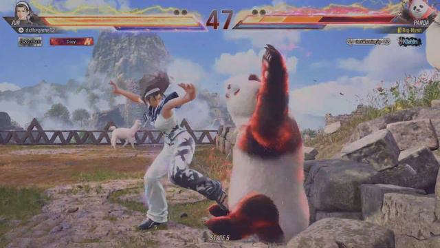 TEKKEN 8 Jun Kazama ( Tag 2 Costume ) Arcade Mode ( Hard )