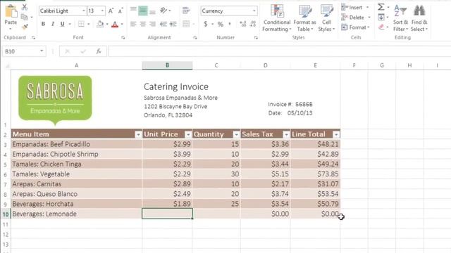 Excel 2013: Tables смотреть онлайн