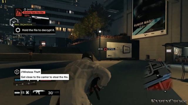 WatchDogs PC Gameplay - Multiplayer Part 2 - (Scrambled-Team) Online Decryption смотреть онлайн