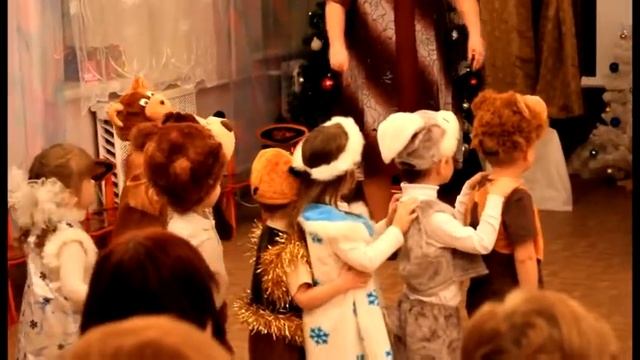 Первая "Новогодняя Елка" Макара Апполонова в детском саду смотреть онлайн