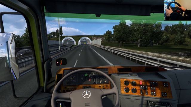 ETS 2 - Mercedes Actros MP1 Transporting Honey from Geneva to Bern смотреть онлайн