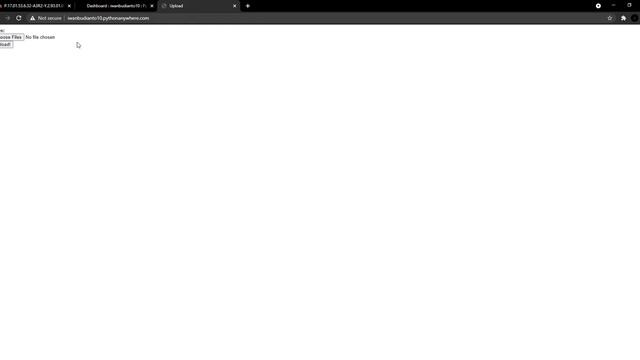 Send and Receive Image Using FLASK - Pythonanywhere.com смотреть онлайн