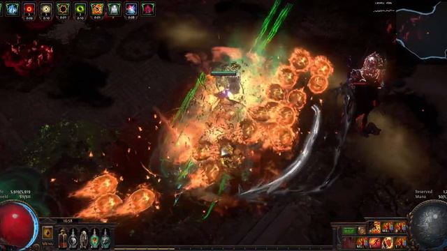 Path of Exile 3.11 Volatile Dead Spellslinger Necro - A8 Sirus Kill смотреть онлайн