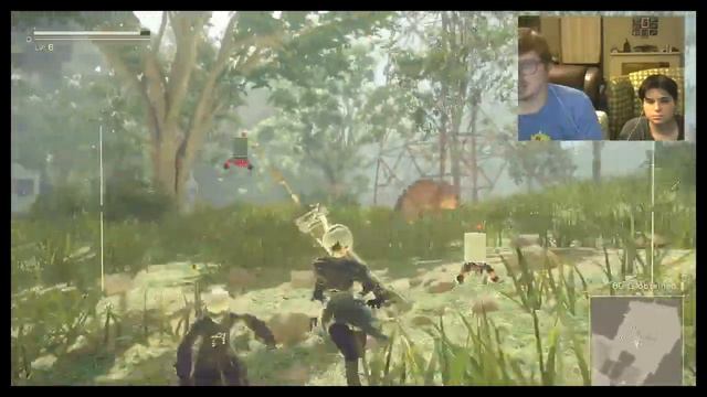 Nier Automata 12 | Take that, Big Ass Robot! смотреть онлайн