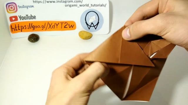How to make origami bear | Как сделать оригами медведя из бумаги смотреть онлайн
