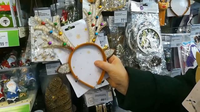 Влог: Разбираю доставку ленточка. Наши покупки в Фикс Прайс, полные полки новогодних товаров. смотреть онлайн