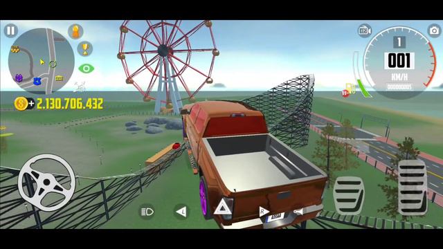 pick up car running on coaster track - Car simulator 2 || Android Gameplay смотреть онлайн