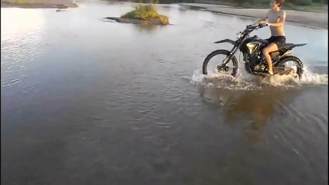 TTR 250 IRBIS (Ирбис) Test drive по песку смотреть онлайн