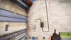 RUST - Автоматическое открытие дверей. Схема