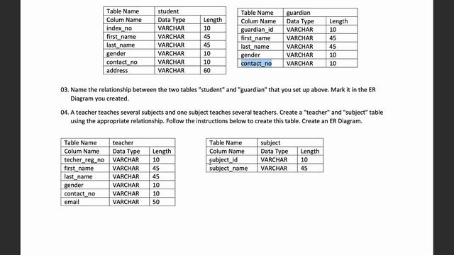 Using MySQL Workbench software to create a table with a database using the ER Diagram(m-m) смотреть онлайн